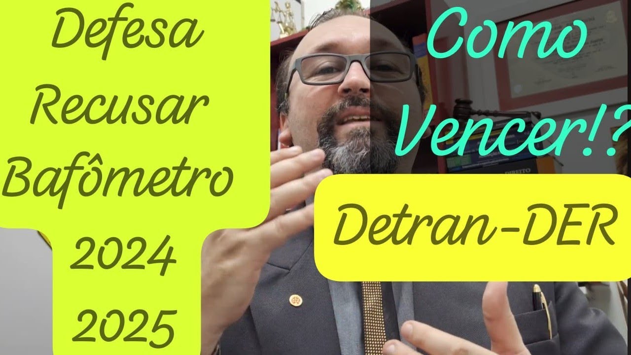 RECUSAR O BAF&Ocirc;METRO PERDE A CARTEIRA? Defesa Recusa TESTE BAF&Ocirc;METRO Modelo Defesa Suspens&atilde;o CNH 2026