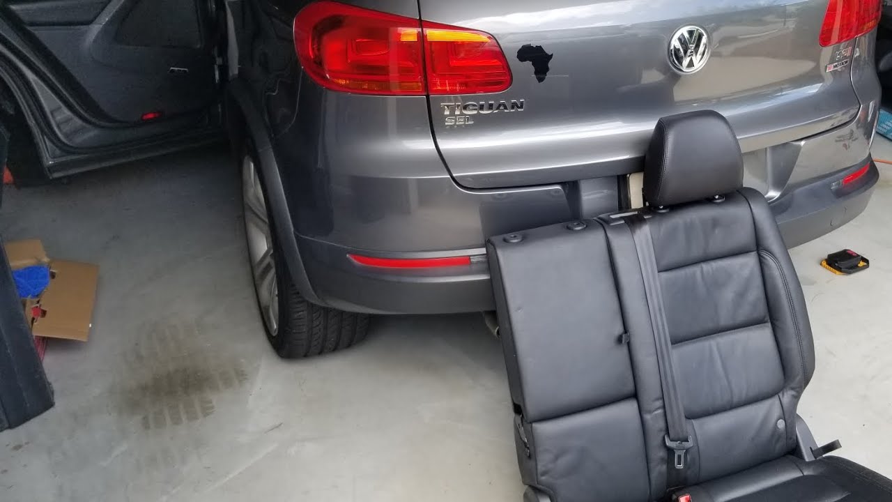 Fixed - VW stuck middle seat belt