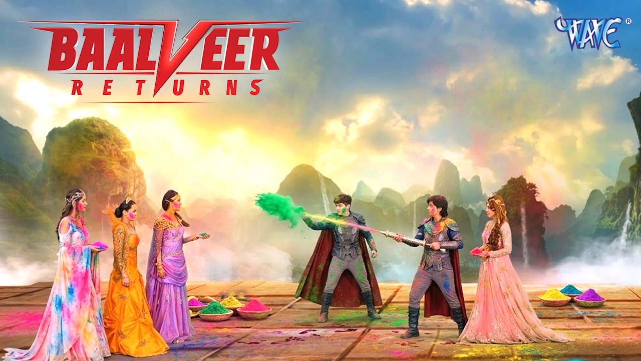 वीरलोक में बालवीर और विवान परियो के साथ लिए होली के मजे |Baalveer Returns | #holi #spesal #episode