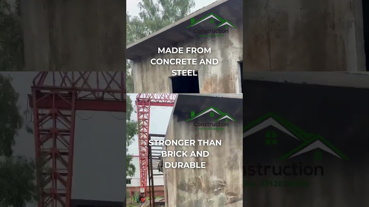 4 Prefab Modular blocks ready for client! Prefab Construction in Lahore! #prefabhomes