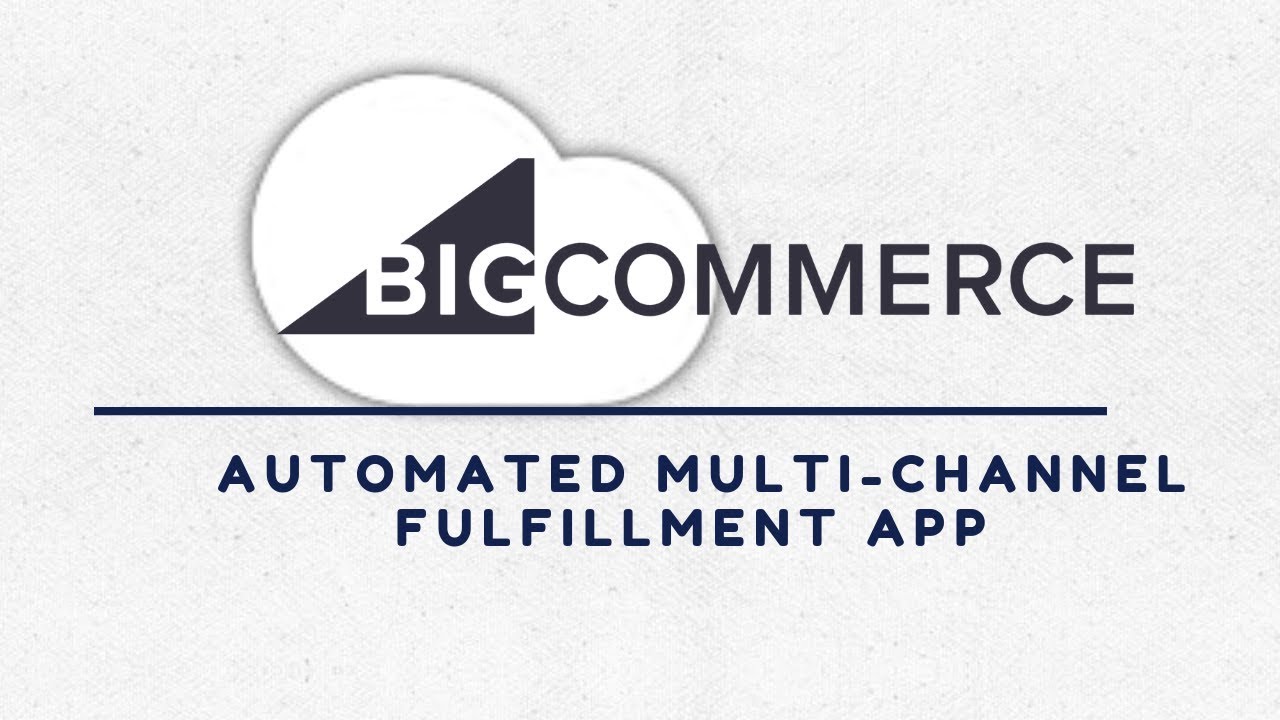 Automated Multichannel Fulfillment | BigCommerce App | Amazon FBA- WebBee Global