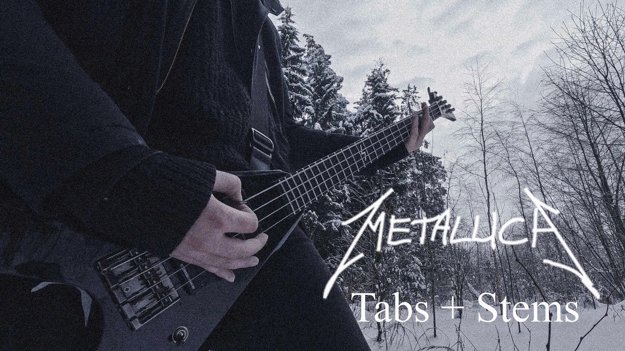 Metallica - For Whom The Bell Tolls (Death Metal Bass)(tabs+stems)