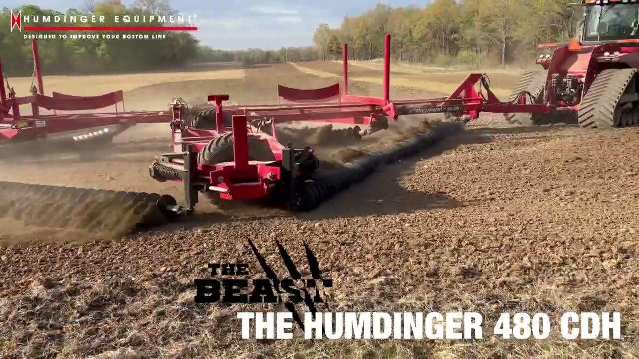 The Humdinger 480 Chain Disc Harrow (AKA Diamond Harrow)