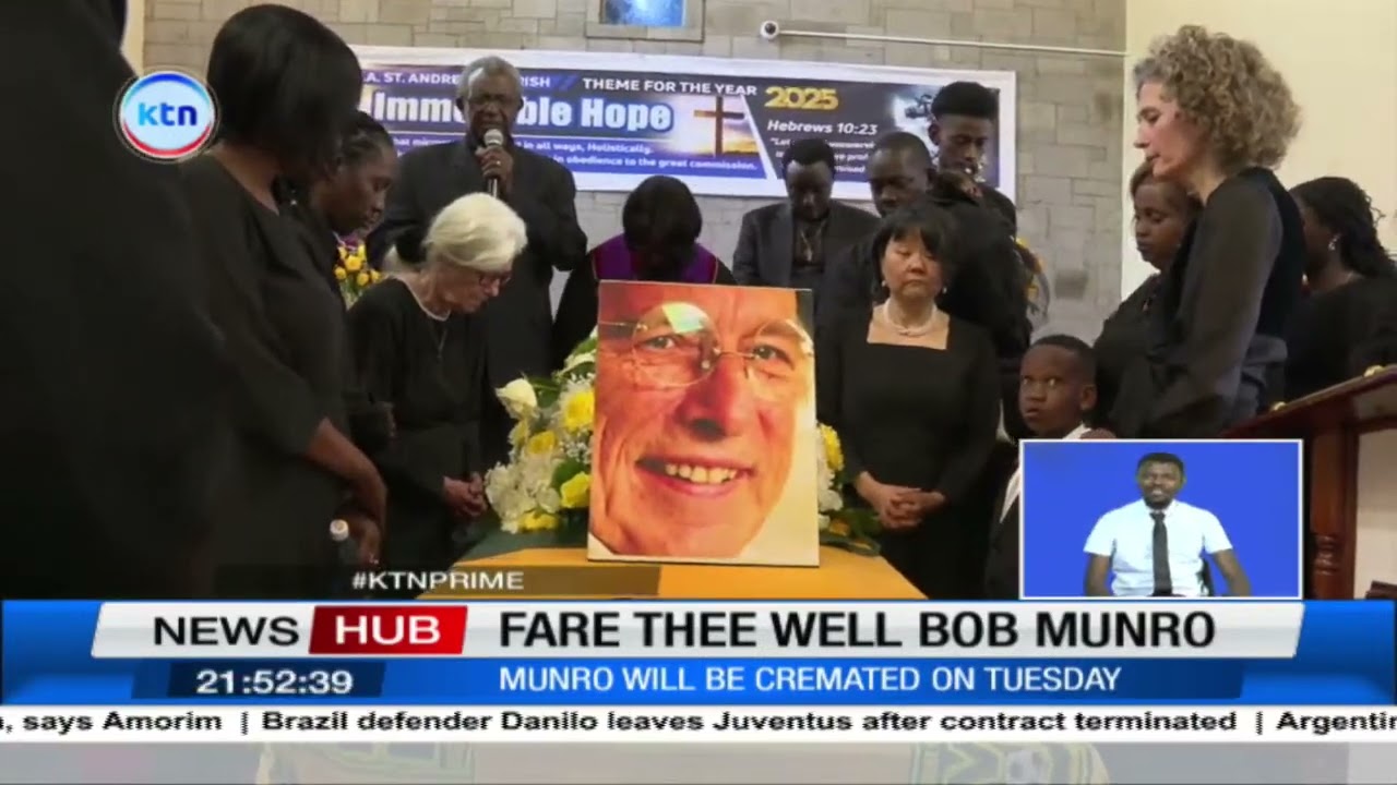 Requiem mass for MYSA founder Bob Munro held in Nairobi