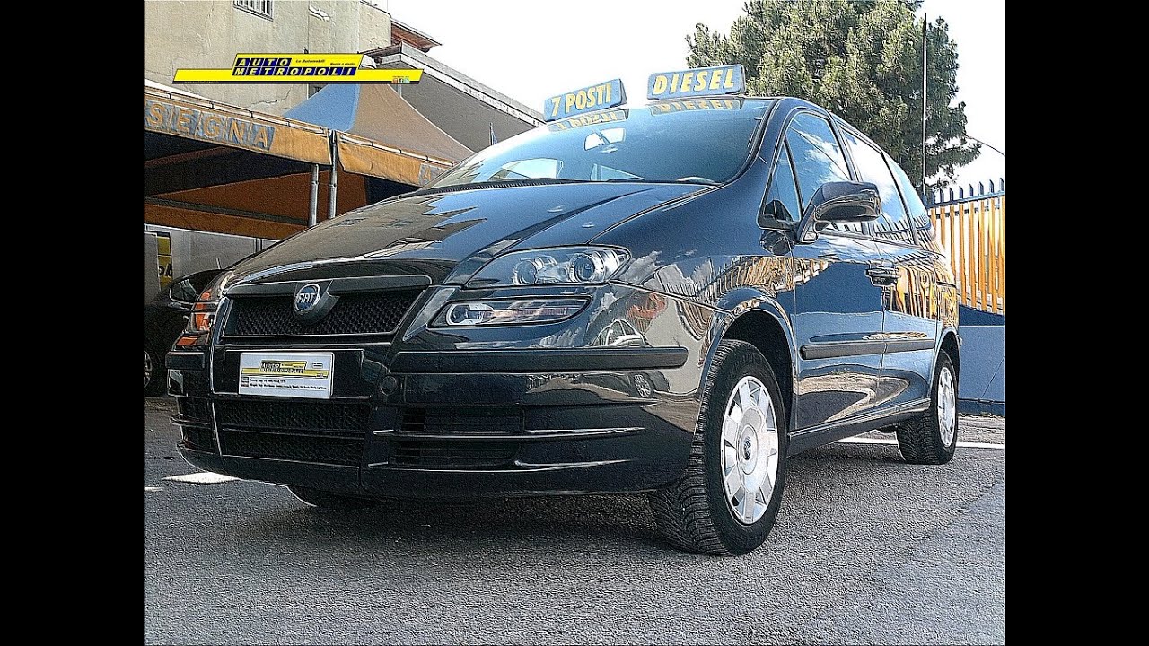 Fiat Ulysse 2.0 109cv Mjet 7pt. Dynamic - Autometropoli.it