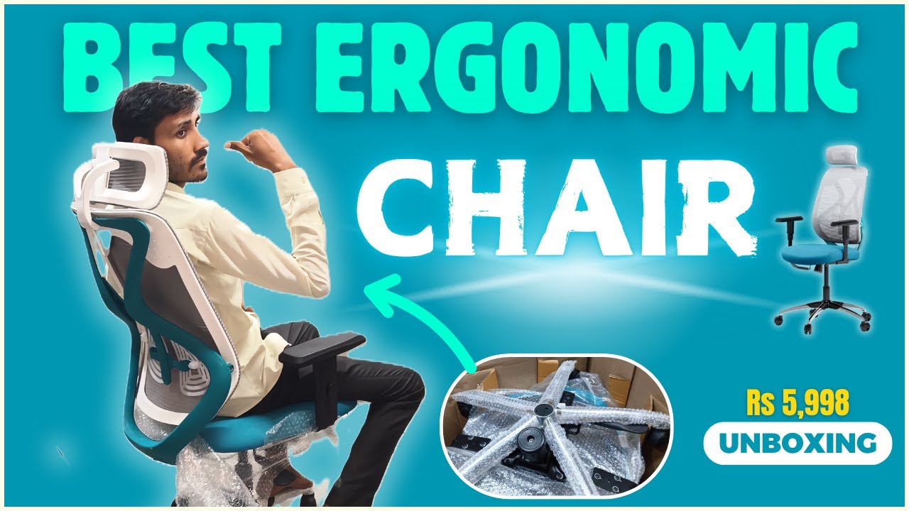 Wakefit Gravita Office Chair Unboxing 🔥 Full Setup & First Impressions!
