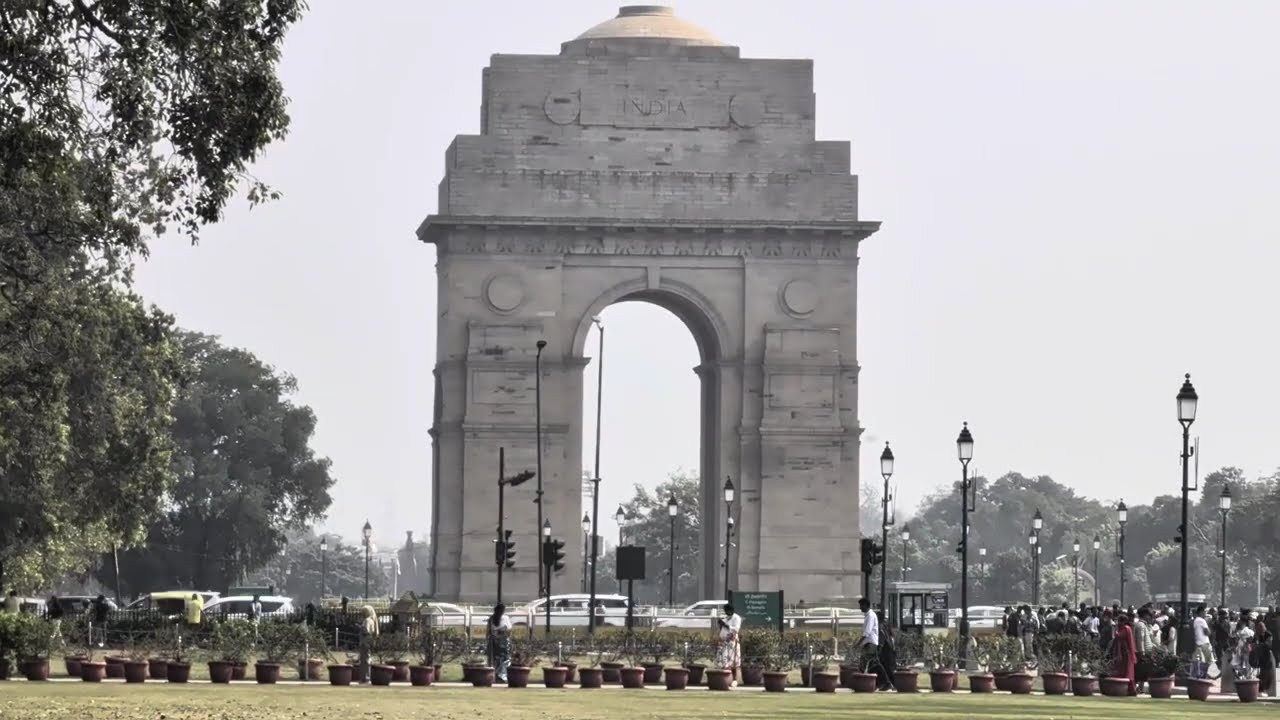 First time Early morning at India gate view | Delhi 