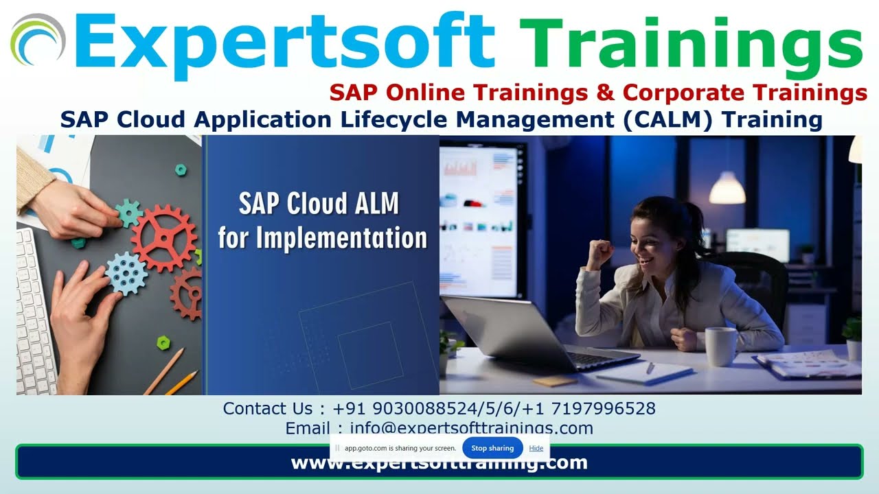 SAP Cloud Application Lifecycle Management ( CALM) Training | SAP Cloud ALM Training