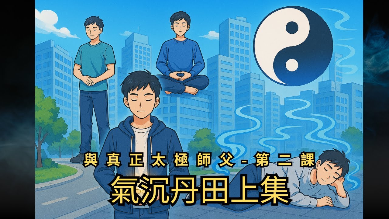 與真正太極師父-第二課 氣沉丹田 上集with the True Tai Chi Master – Lesson Two:Qi Sinking to the Dantian (Part 1)