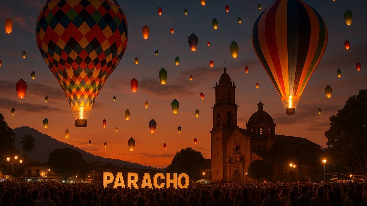 Globos de Cantoya 2025 en Paracho, Michoacán #pueblosmagicos #tradición #cultura
