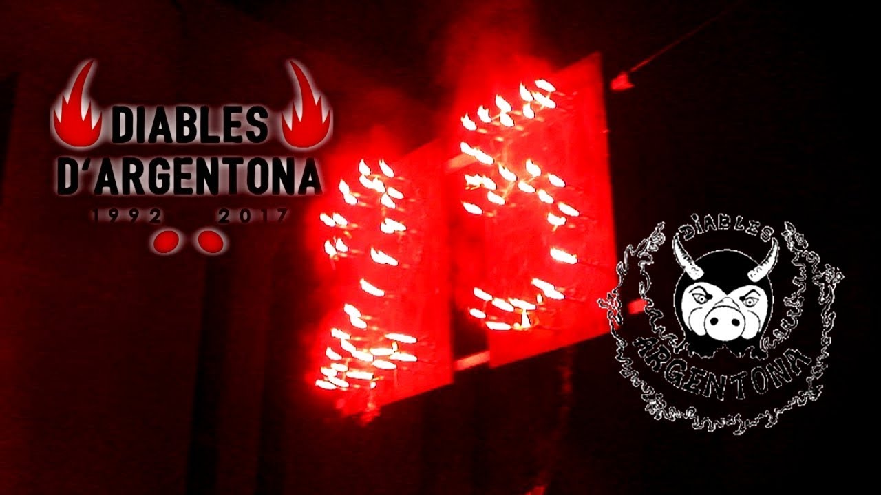 Diables d'Argentona. 25 Anys. Correfoc