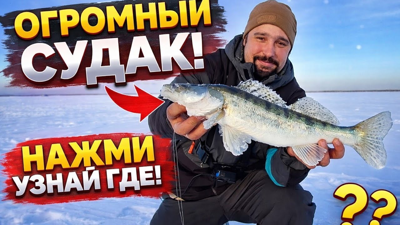РЫБАЛКА ЗИМОЙ на СУДАКА НОЧУЕМ В ПАЛАТКЕ В МОРОЗ
