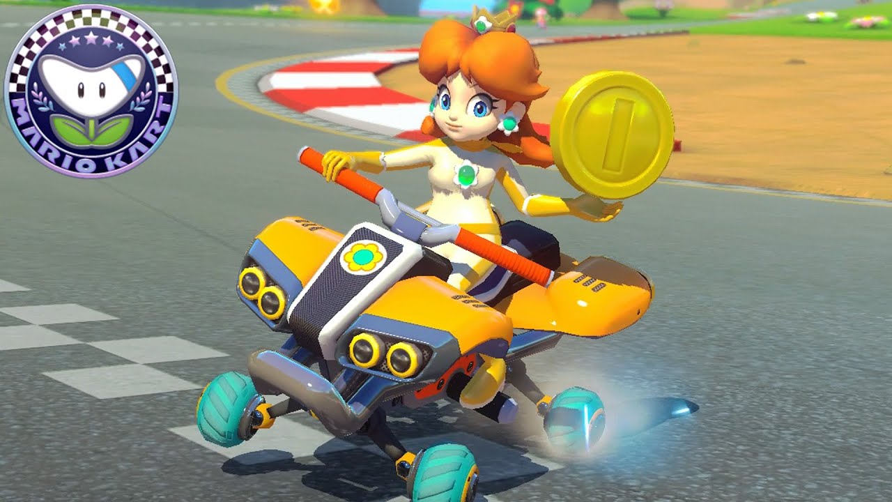 Mario Kart 8 Deluxe - 200cc Boomerang Cup (Daisy Gameplay)