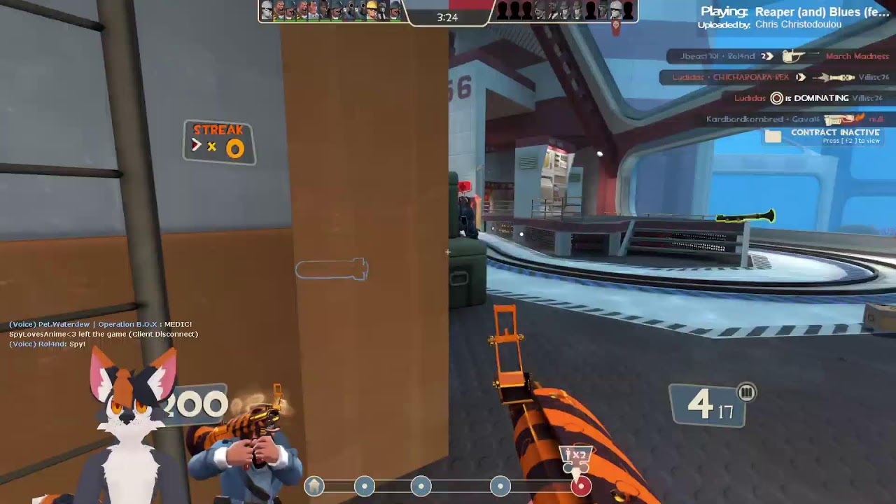 F.E.A.R. 2 broke (again) so more TF2 stream