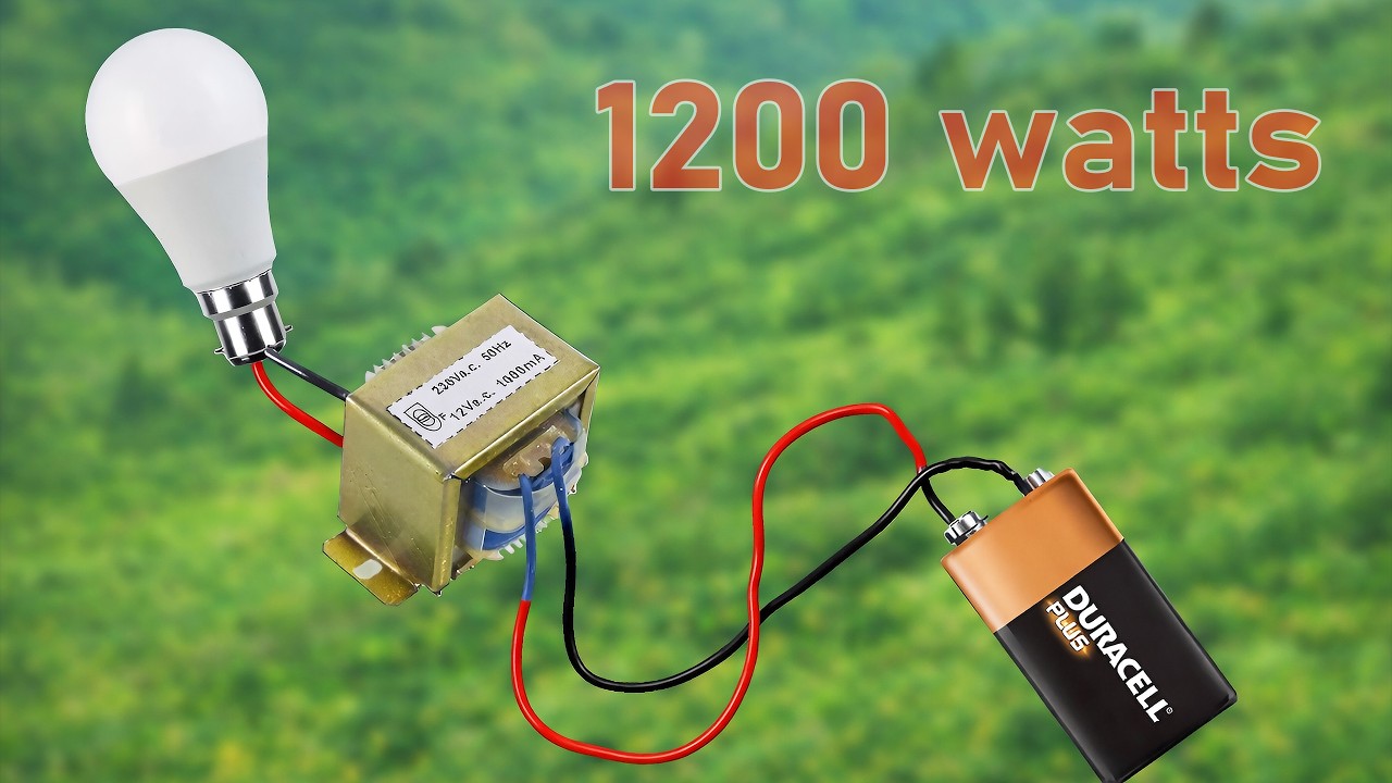 Простой инвертор от 12V до 220V, о котором миллиарды людей не знают!