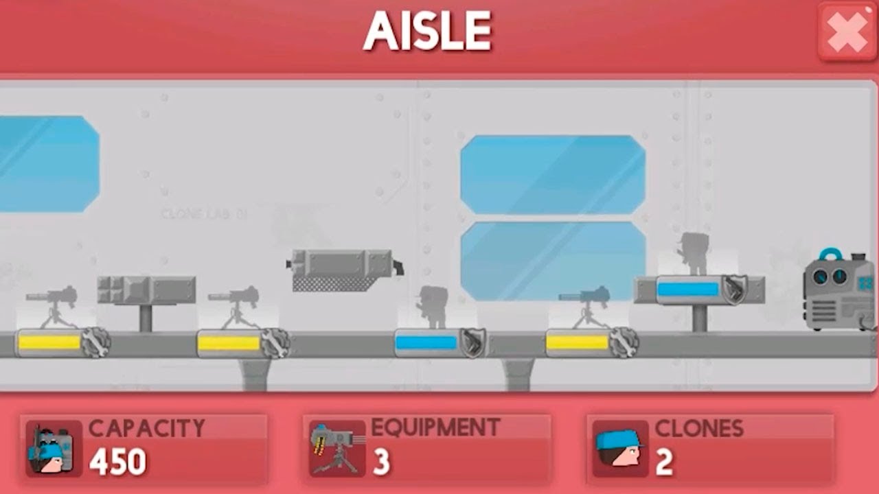 Test base AISLE Clone Armies Tactical Army Game! Fail