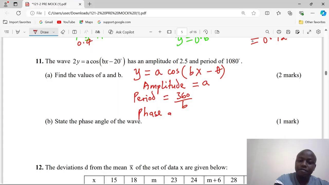 KCSE 2024 PREDICTIONS, MATHEMATICS PAPER 2 LIVE LESSON.