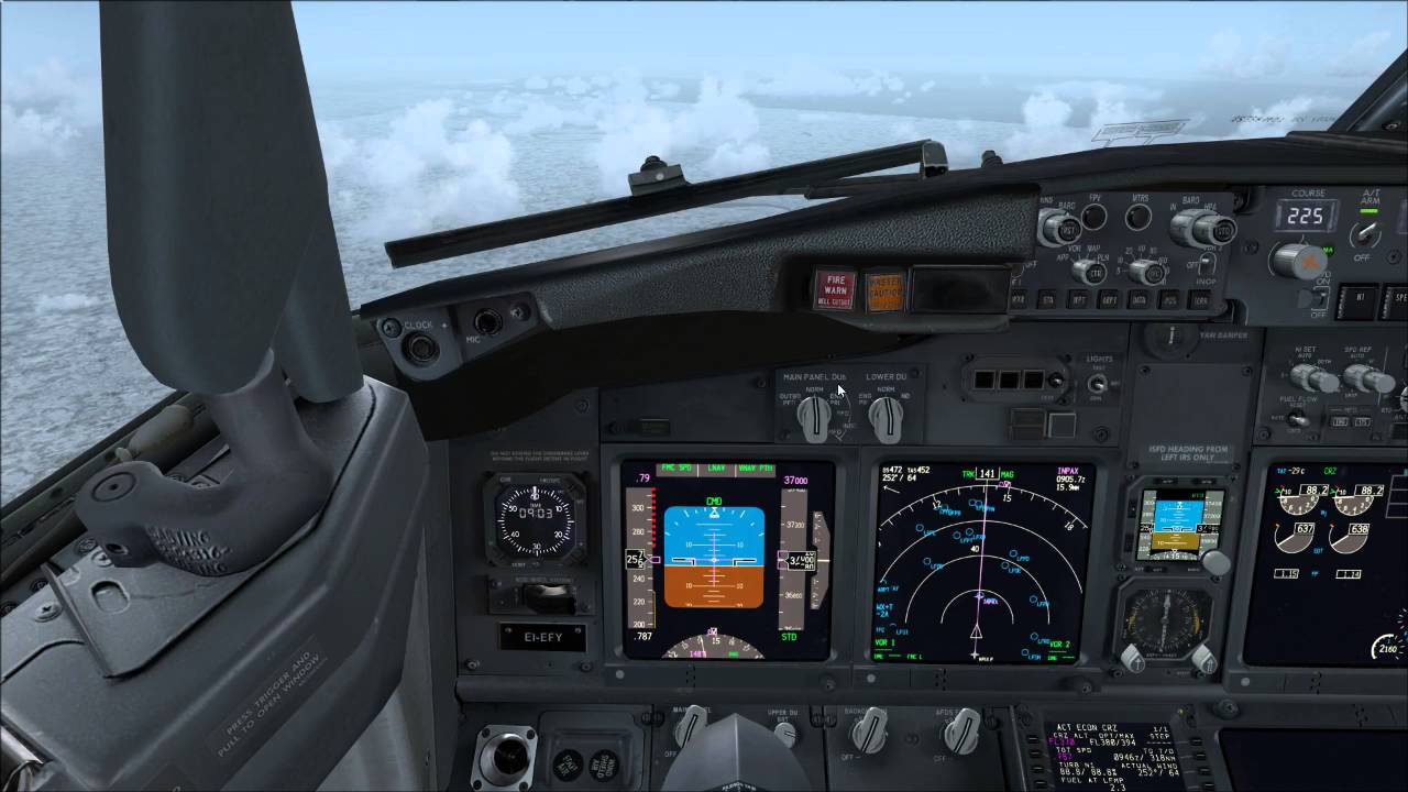 [FSX] PMDG 737 NGX | London Stansted (EGSS)to Perpignan (LFMP) Part 2/Vlog