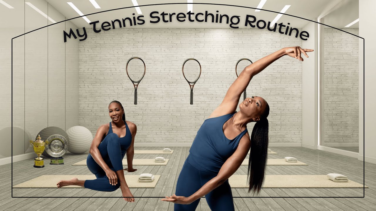 Venus Williams' Best Recovery Stretches for Tennis 🎾