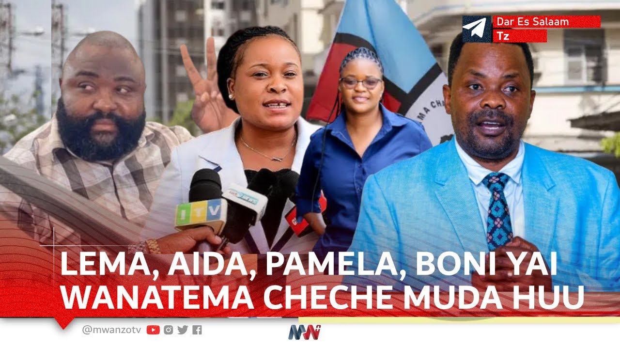 #LIVE: LEMA, AIDA KENANI NA BONI YAI WANAUWASHA MUDA HUU