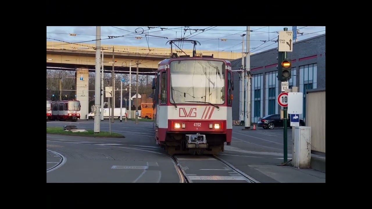 Trainspotten am betriebshof der DVG
