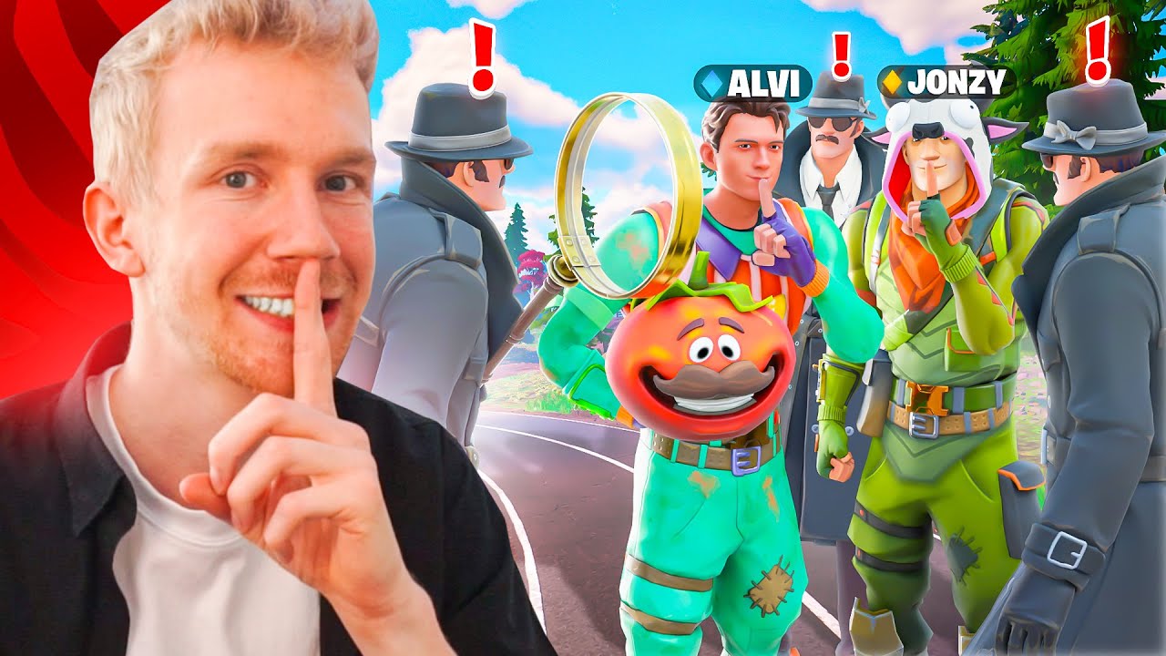 ERKENNE ich ALVI und JONZY unter *100 SPIELERN* in Fortnite? 😱