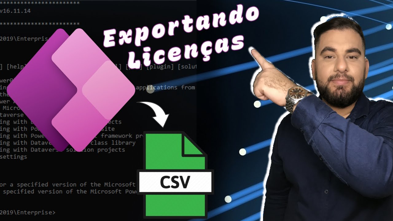 [ POWER APPS ] Exportando Lista de Licen&ccedil;as de Usu&aacute;rios com Cmdlets no PowerShell