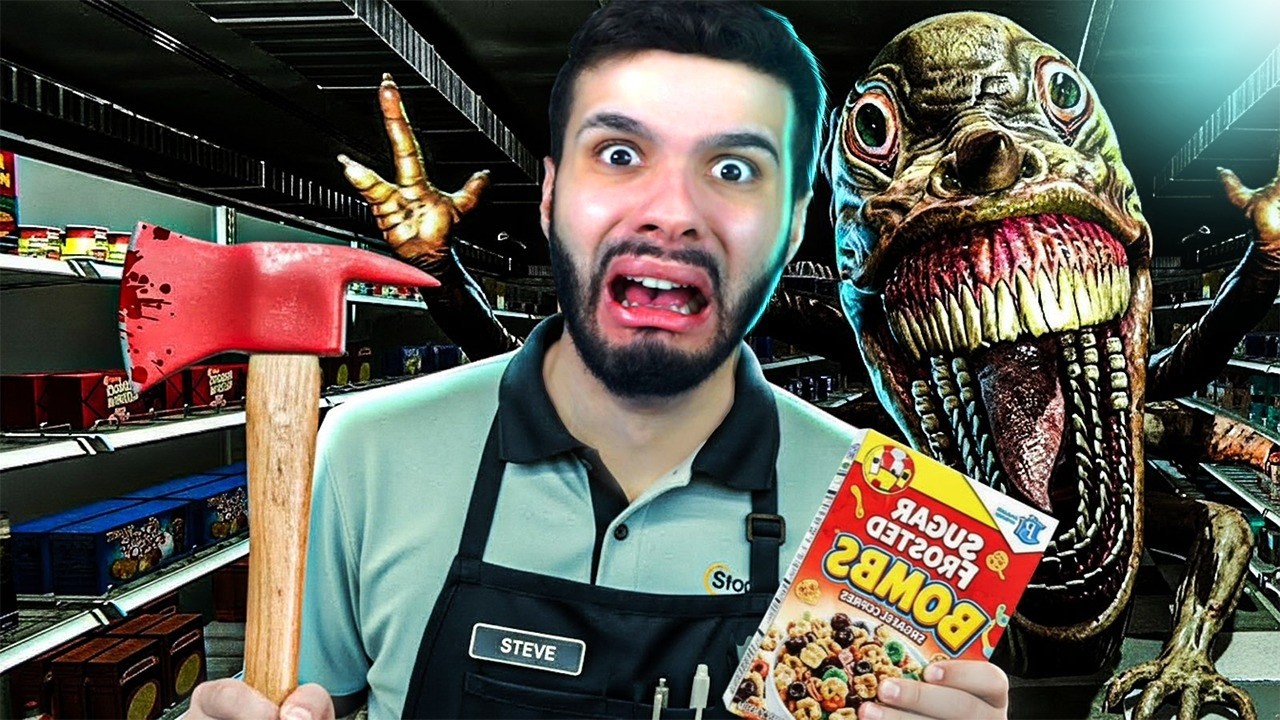 TRABALHAR NESSE MERCADO DE MADRUGADA NÃO FOI UMA BOA IDEIA... Hellmart