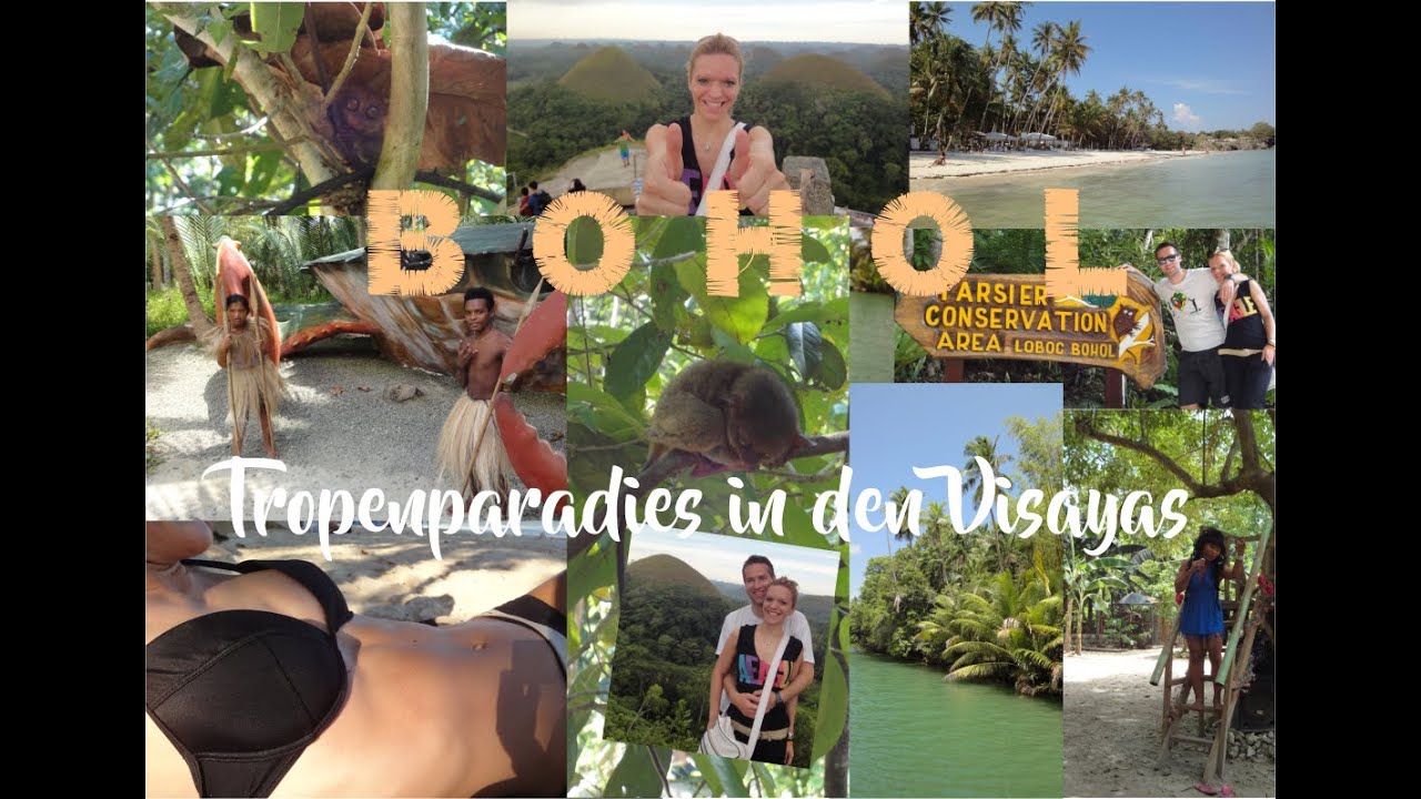 Philippinen Bohol das Tropenparadies Sehenswürdigkeiten & Strände Chocolate Hills Koboldmakis uvm