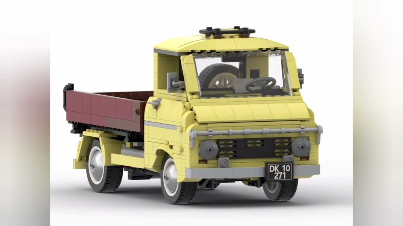 lego 10271 fiat 500 B model