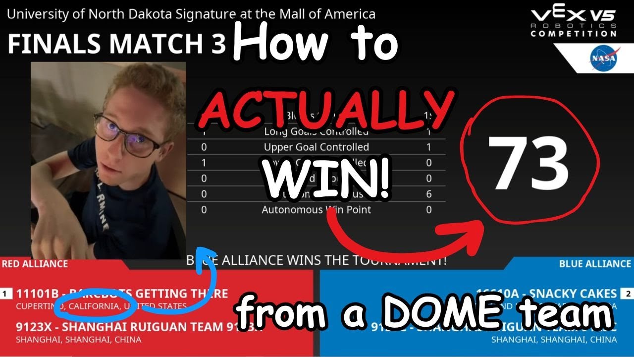 2025 VRC Push Back Mall of America Finals 1-3 Detailed Strategy Analysis