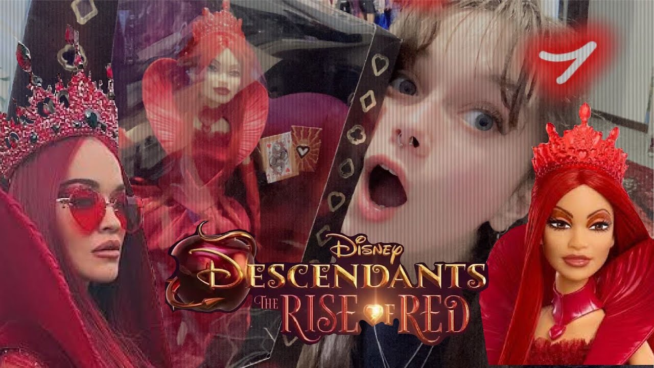 descendants the Queen of hearts unboxing! (Rita ora) 💔💔