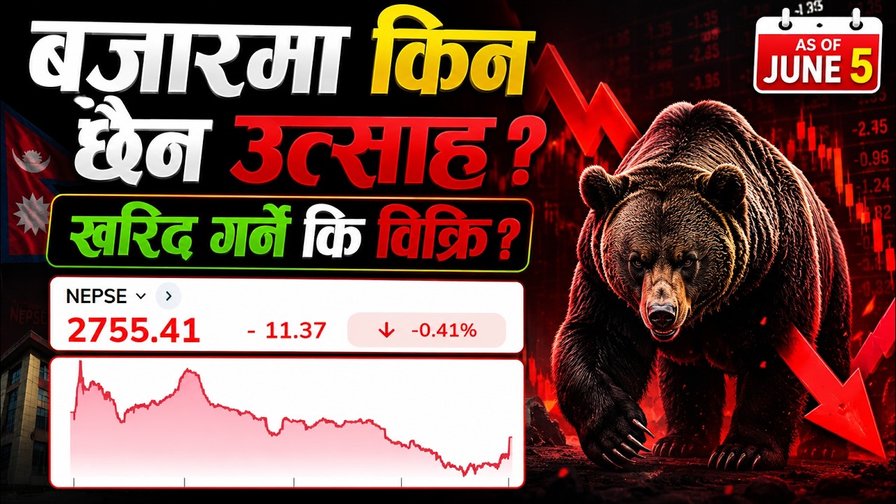 June 5 | Nepse Update | Stock Market Analysis by Ram Hari Nepal