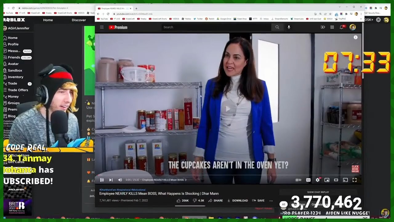KreekCraft Reacts to Dhar Mann - Employee NEARLY KILLS Mean BOSS, What Happens Is Shocking