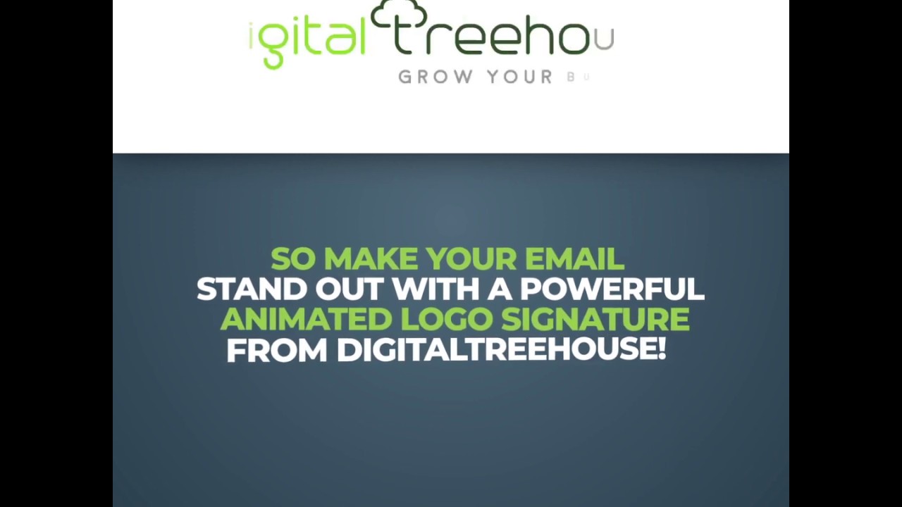 How to Animate Your Logo - Animated Logos for Email Signatures - DigitalTreehouse