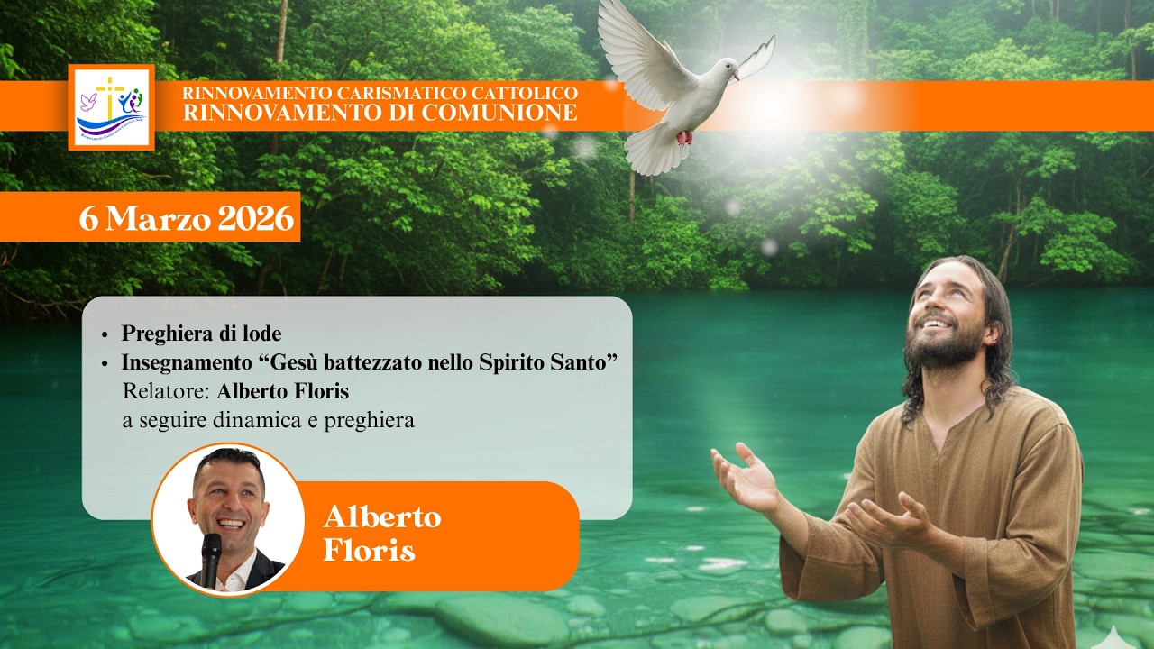 Alberto Floris  -  “Gesù battezzato nello Spirito Santo”