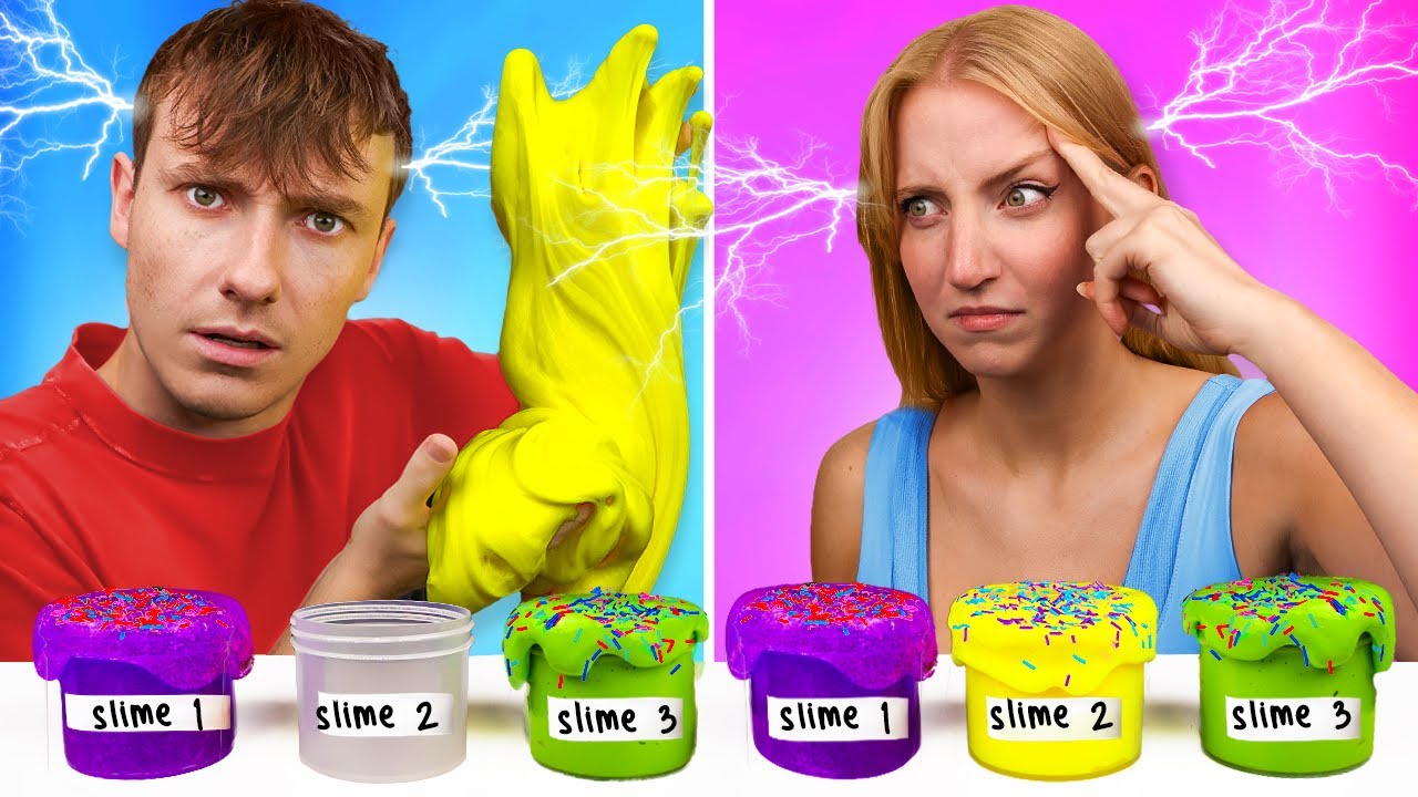 Can they guess what SLIME I'm making?