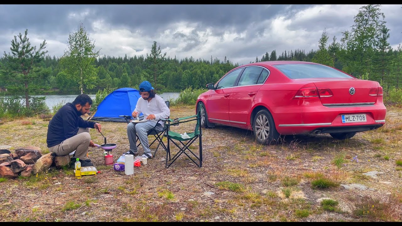 Wild Camping in LAPLAND | Finland