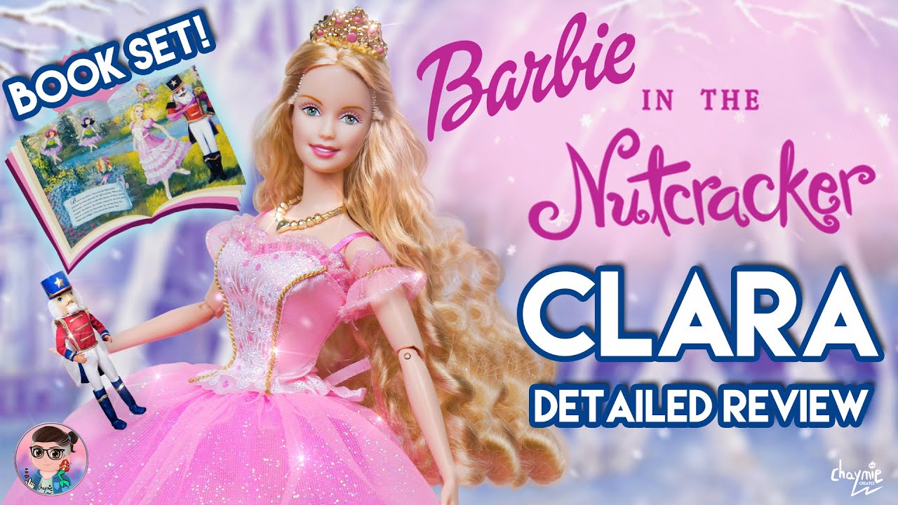 Barbie in the Nutcracker - The Sugarplum Princess Clara Doll (2001) -  REVIEW | Barbie Movie Dolls