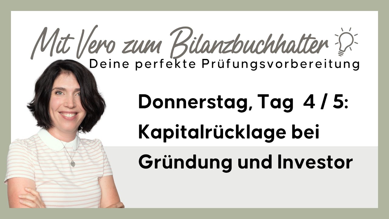 4️⃣. Bilanzbuchhalter Challenge: Kapitalrücklage