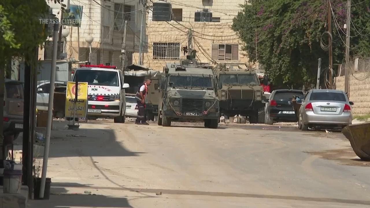 Israeli forces launch a large operation in the occupied West Bank, AP explains what's behind it