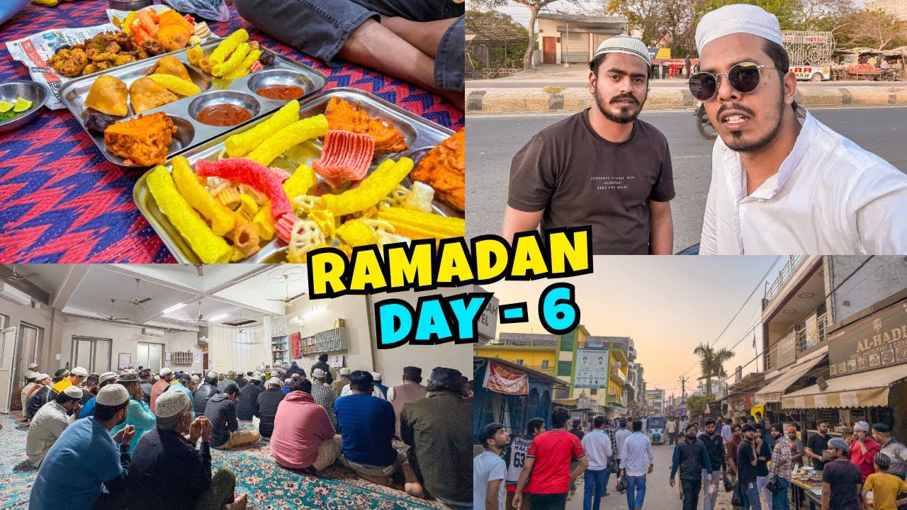 Ramadan Day 6 Vlog ✨😍 | Taraweeh, Iftar & Full Evening Routine 🌙 | Halal Boys Vlogs | 