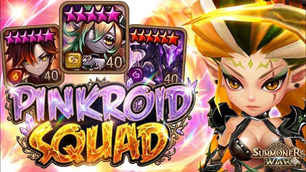 PINKROID'S ETHNA TEAM POWER [Summoners War : Sky Arena] 