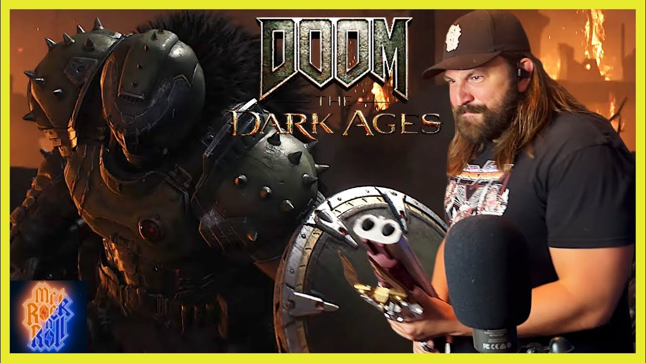 ДАЙТЕ МНЕ БОЛЬШЕ МЕТАЛЛА!! | DOOM: The Dark Ages | Официальный трейлер 1 (4K) | РЕАКЦИЯ