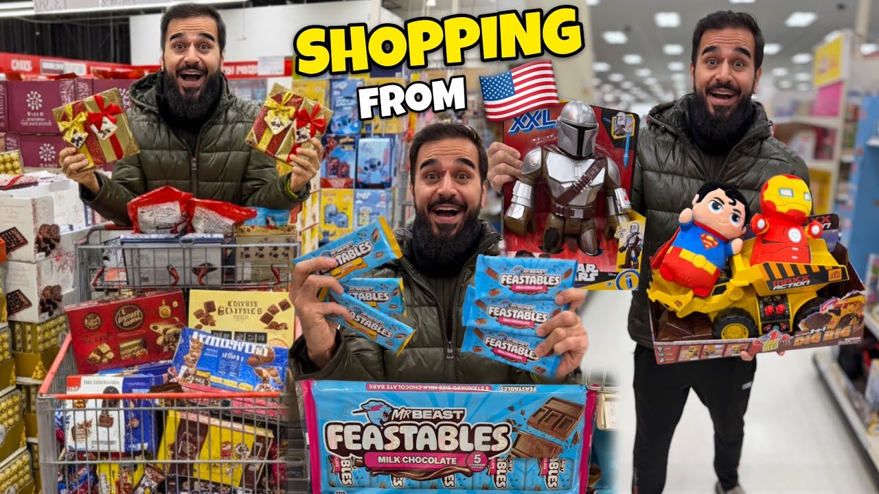 Ghar walon ke lye shopping kar li USA se 🇺🇸😍 Kharcha hogaya itna 😳
