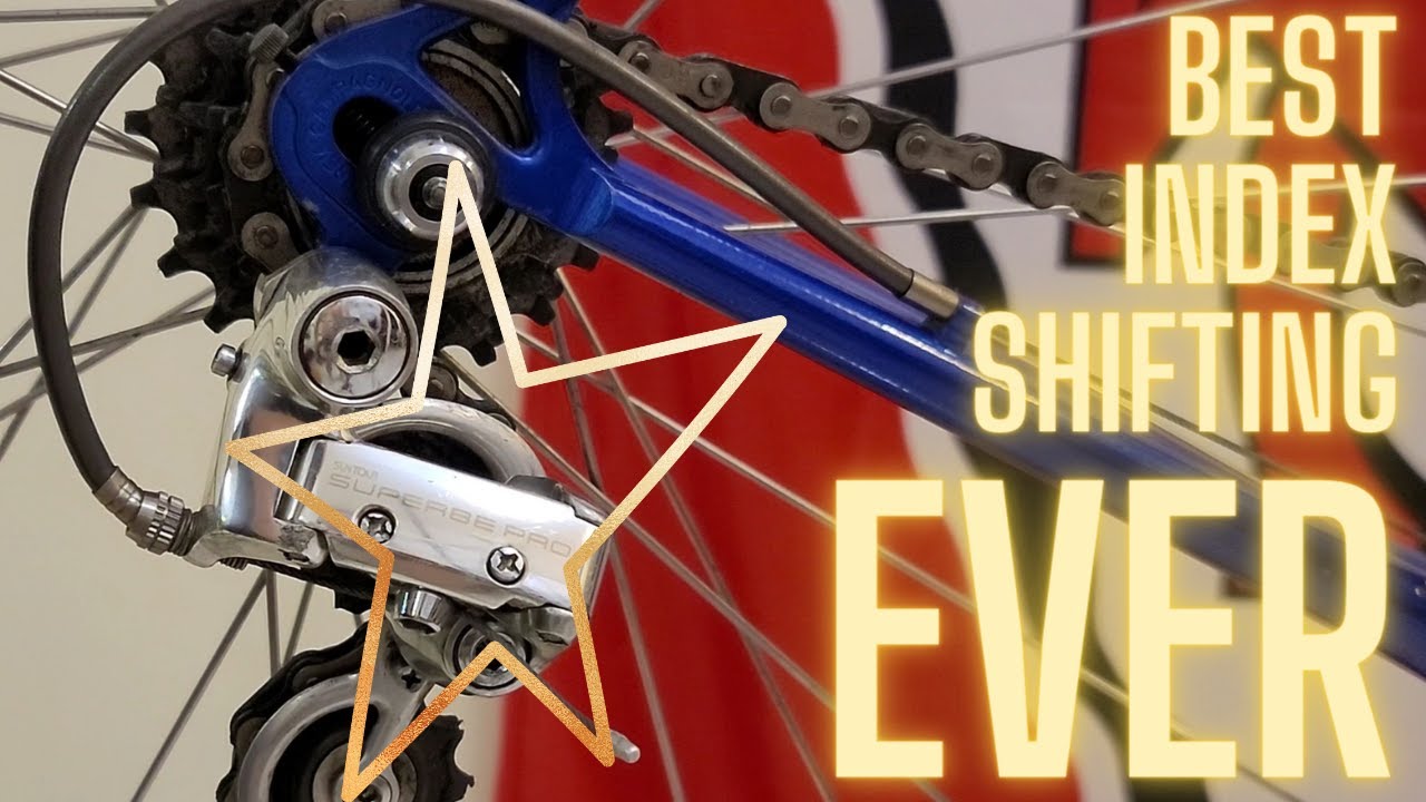 5 MINUTES OF GLORIOUS INDEX SHIFTING SUNTOUR SUPERBE PRO