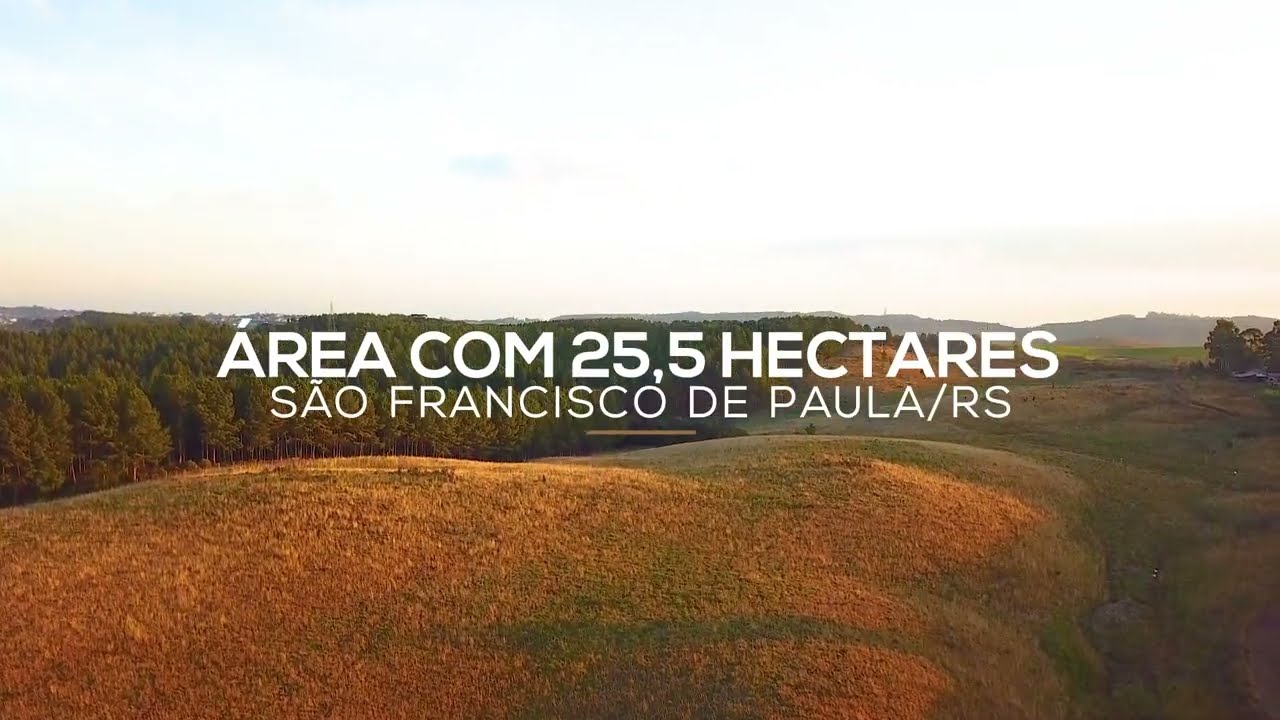 Área com 25,5 hectares em São Francisco de Paula/RS