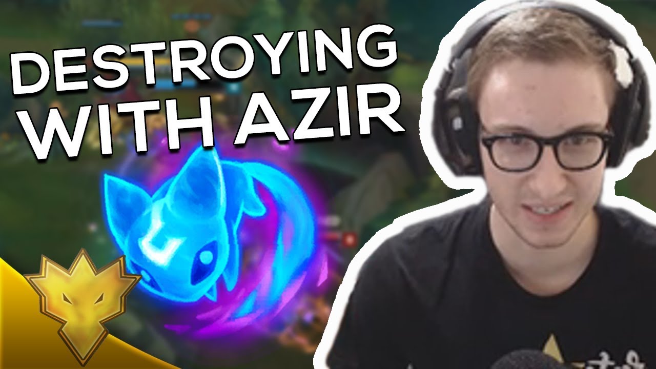 TSM Bjergsen & MikeYeung - DESTROYING WITH AZIR! - League of Legends Stream Highlights
