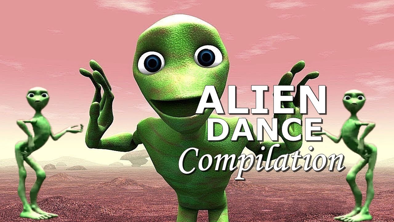 Alien dance | Funny alien dance | Alien dance on UFO!| Compliation #3