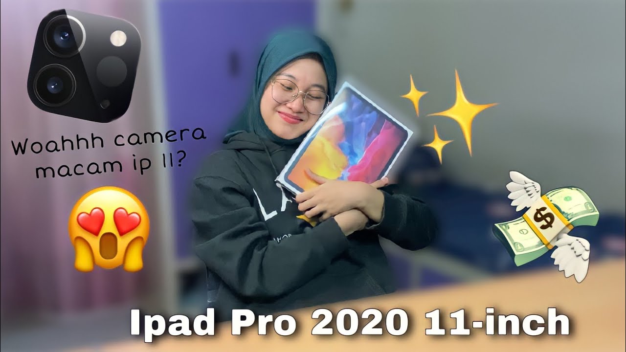 UNBOXING IPAD PRO 2020 | My first ipad  😭 finally mampu beli guna duit sendiri